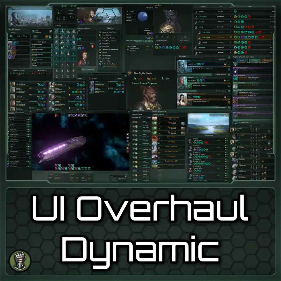 UI大修:UI Overhaul Dynamic